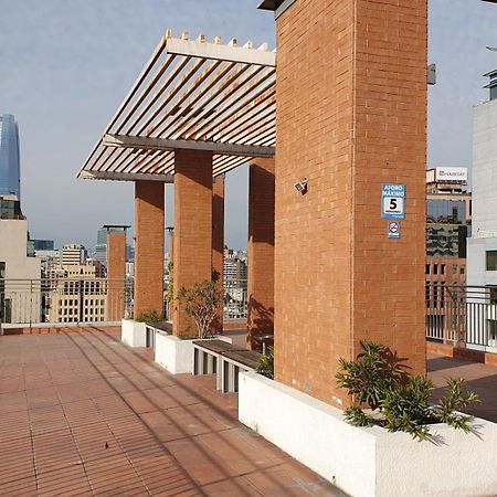 サンティアゴProvidencia A Pasos Del Metro Pedro De Valdiviaアパートメント エクステリア 写真