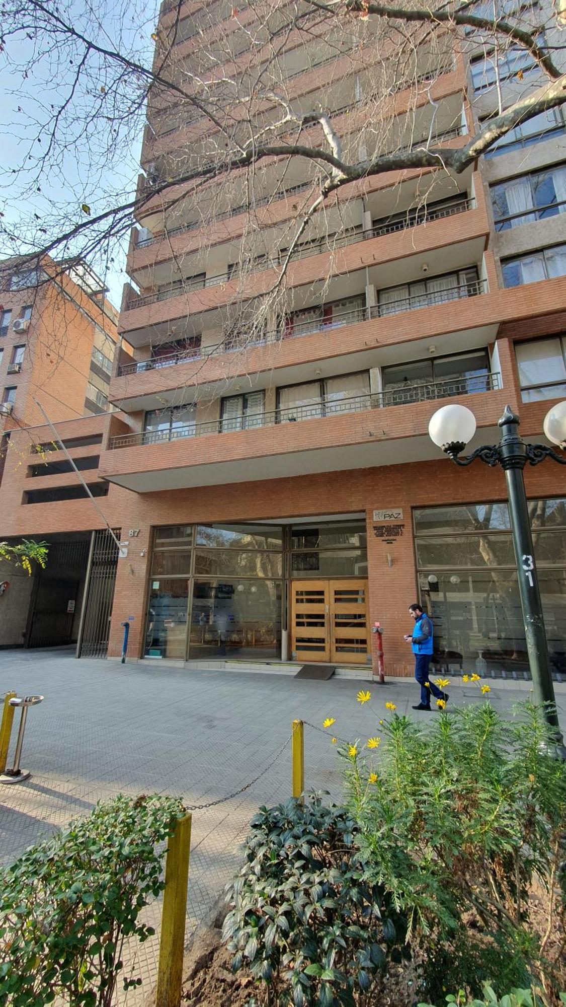 サンティアゴProvidencia A Pasos Del Metro Pedro De Valdiviaアパートメント エクステリア 写真